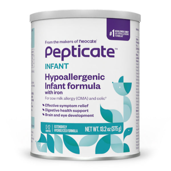 PEPTICATE™ HYPOALLERGENIC INFANT FORMULA, 13.2-OUNCE CAN, SOLD AS 4/CASE NUTRICIA 199359