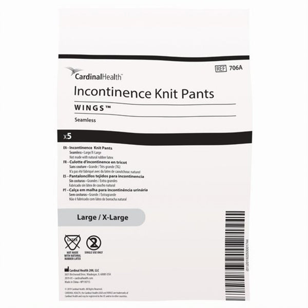 WINGS™ UNISEX KNIT PANT, LARGE / EXTRA LARGE, SOLD AS 1/BAG CARDINAL 706A