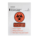MCKESSON SPECIMEN TRANSPORT BAG WITH DOCUMENT POUCH, ZIP CLOSURE, 9 X 12 INCH, SOLD AS 1/PACK MCKESSON 79-LAB20912