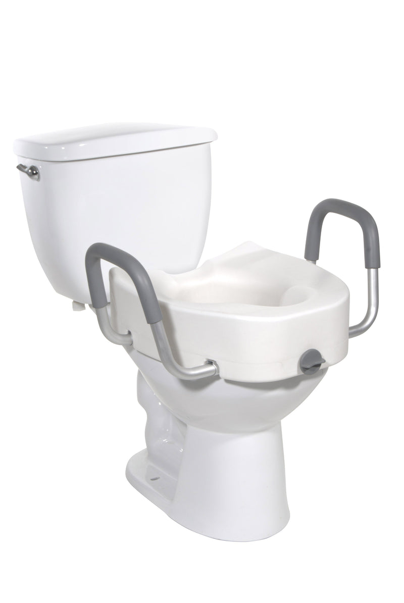 DRIVE™ PREMIUM ELONGATED TOILET SEAT WITH LOCK, SOLD AS 1/EACH DRIVE 12013