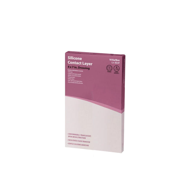 CARDINAL HEALTH™ WOUND CONTACT LAYER DRESSING, 4 X 7 INCH, SOLD AS 50/CASE CARDINAL SCL47