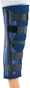3-PANEL KNEE SPLINT, 16", STRAIGHT STAYS, 24" THIGH, SMALL, SOLD AS EACH DJO, 105