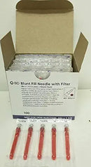 Metier Medical Blunt Fill Needle Blunt Fill Needle With Filter, 18G X 1-1/2", 5,000/Cs -BFNWF 18112
