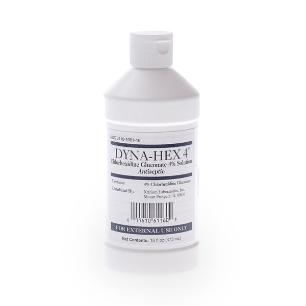 DYNA-HEX 4® ANTISEPTIC SKIN CLEANSER, 16 OZ., SOLD AS 1/EACH XTTRIUM 1061DYN16MED