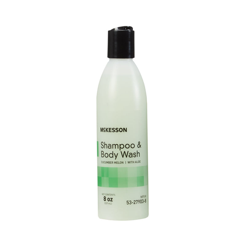 MCKESSON SHAMPOO AND BODY WASH, CUCUMBER MELON SCENT, 8 OZ. SQUEEZE BOTTLE, SOLD AS 48/CASE MCKESSON 53-27903-8