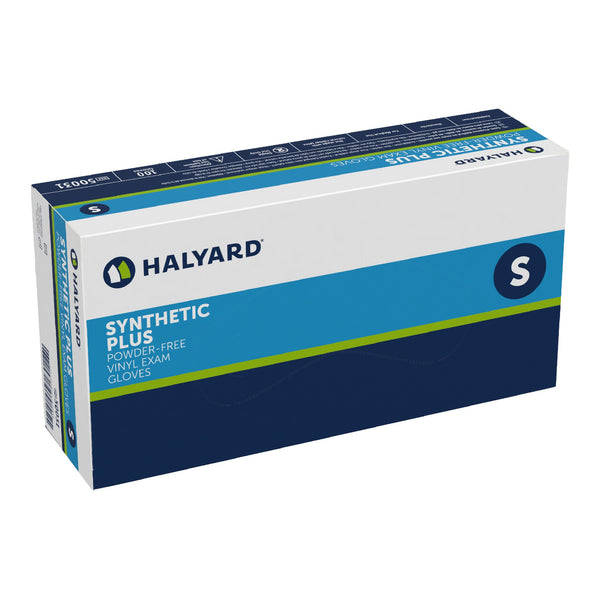HALYARD™ VINYL EXAM GLOVE, SMALL, WHITE, SOLD AS 100/BOX O&M 50031