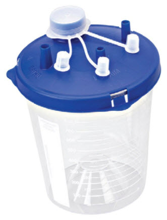 Amsino Eze-Vac Disposable Canister Canister Eze-Vac 2.0 2000Ml32/Cs -43216-01
