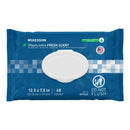 MCKESSON® FRESH SCENT WASHCLOTHS, 48 CT., SOLD AS 576/CASE MCKESSON WPW48
