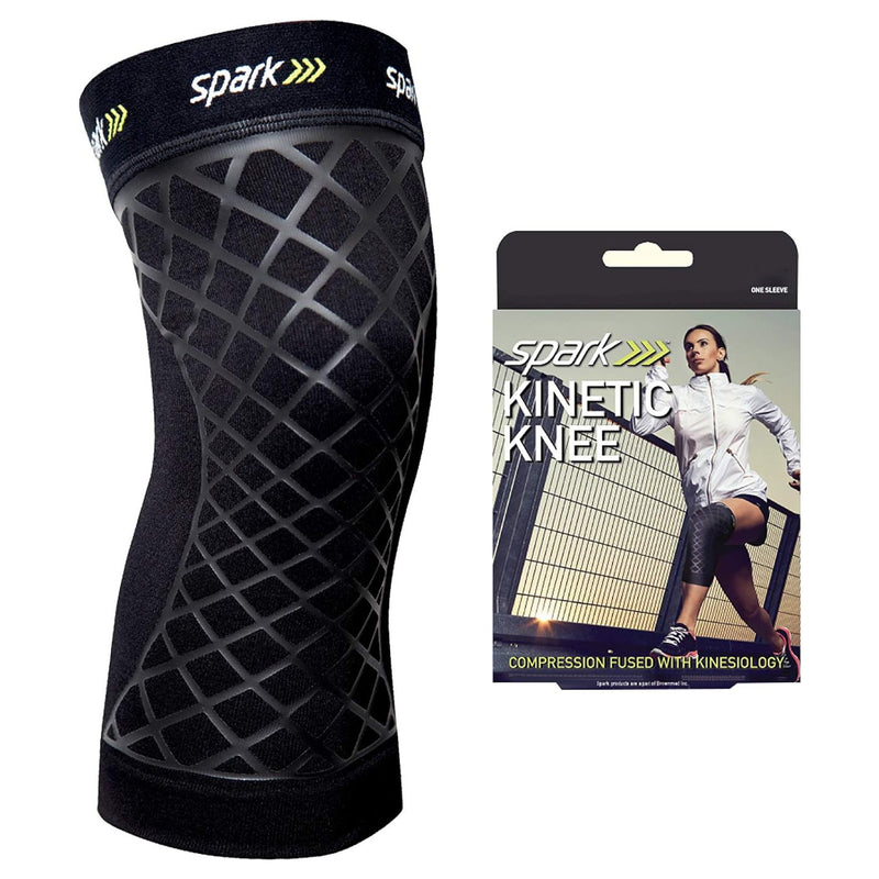SPARK KINETIC KNEE SLEEVE, LARGE, SOLD AS 1/EACH BROWNMED 40412