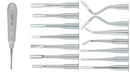 Dental Elevator Kit - Metal Handle - 14 pcs - Osung USA