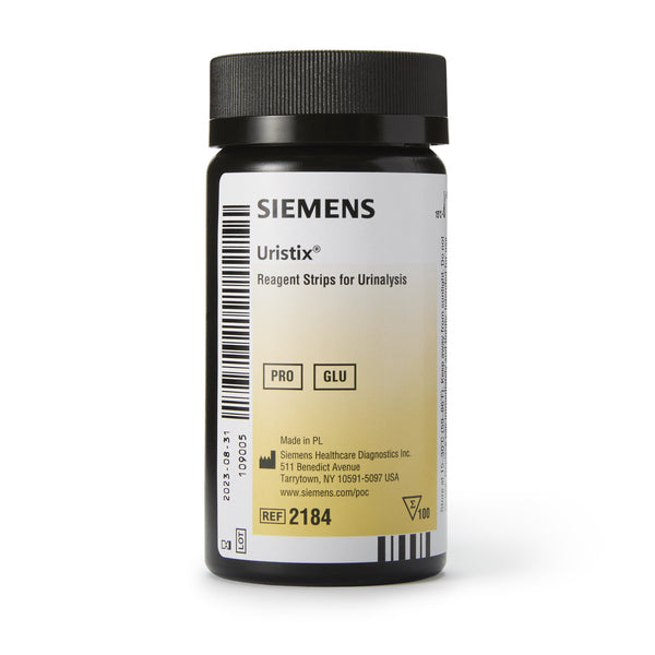 URISTIX® URINALYSIS REAGENT FOR GLUCOSE AND PROTEIN TESTS, VISUAL READ, SOLD AS 12/CASE SIEMENS 10339520