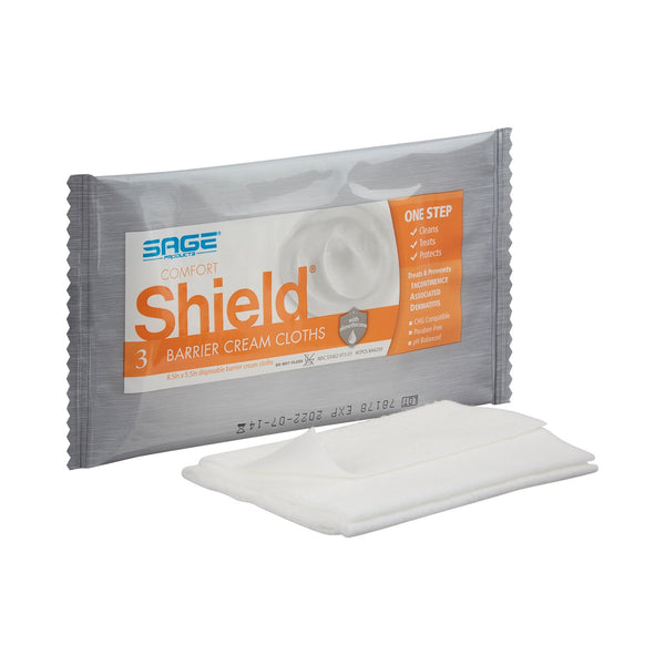 COMFORT SHIELD® INCONTINENT CARE WIPE, 3 PER PACK, SOLD AS 100/CASE SAGE 7502