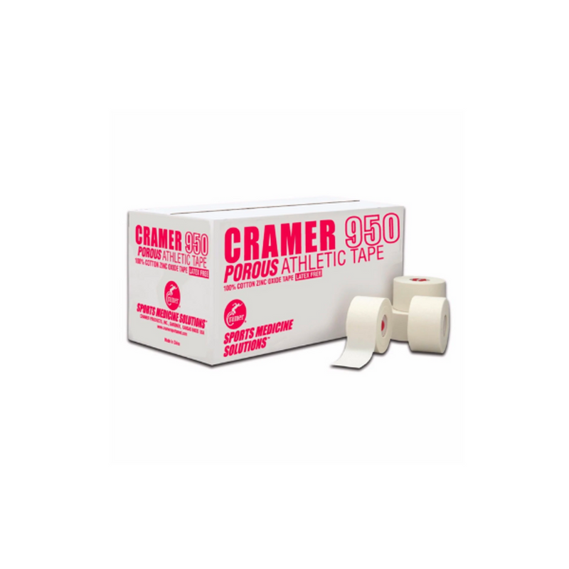 Performance Health 950 Athletic Trainer'S Tape Tape Athletic 950 1X15Yd Wht48Rl/Cs -282101