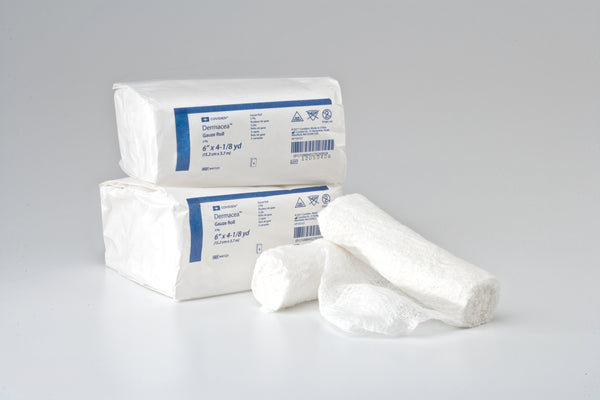 DERMACEA™ FLUFF BANDAGE ROLL, 6 INCH X 4-1/8 YARD, 3-PLY, SOLD AS 48/CASE CARDINAL 441121