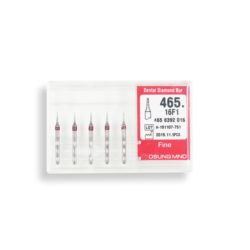 Interdental Bur 1.6 mm Dia. Fine Grit Diamond Bur 5 per pack. 465.16F1