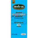 HERB-OX® VEGETABLE BOUILLON INSTANT BROTH, SOLD AS 50/BOX LYONS 35562