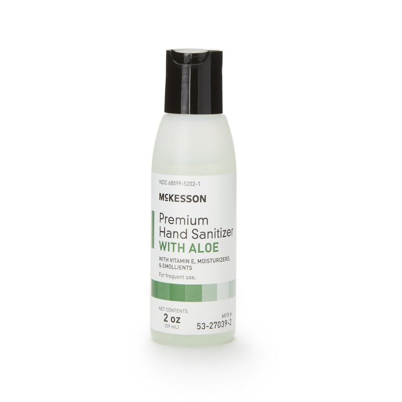 MCKESSON PREMIUM HAND SANITIZER WITH ALOE, ETHYL ALCOHOL GEL, SOLD AS 48/CASE MCKESSON 53-27039-2