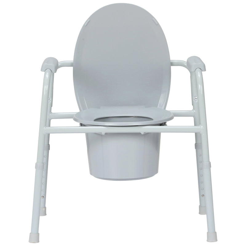 MCKESSON COMMODE CHAIR, NONFOLDING, SOLD AS 4/CASE MCKESSON 146-11105N-4