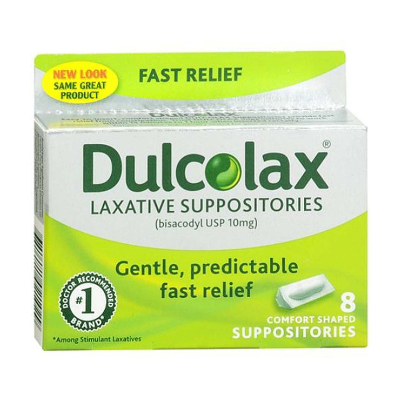 DULCOLAX® BISACODYL LAXATIVE SUPPOSITORY, SOLD AS 1/BOX SANOFI 81421002102