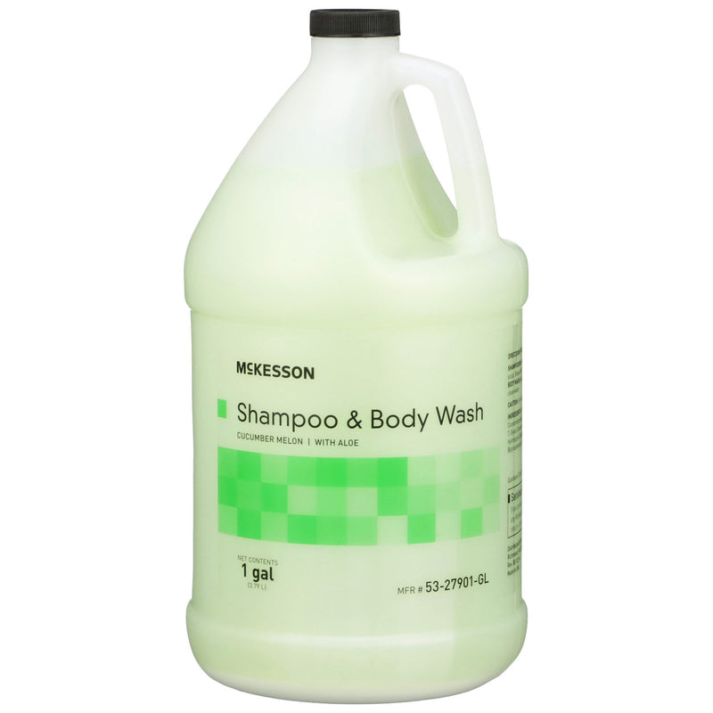 MCKESSON 2-IN-1 SHAMPOO AND BODY WASH, CUCUMBER MELON SCENT, 1 GALLON JUG, SOLD AS 4/CASE MCKESSON 53-27901-GL