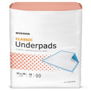 MCKESSON CLASSIC PLUS LIGHT ABSORBENCY UNDERPADS, 23 X 36 INCH, SOLD AS 150/CASE MCKESSON UPLT2336