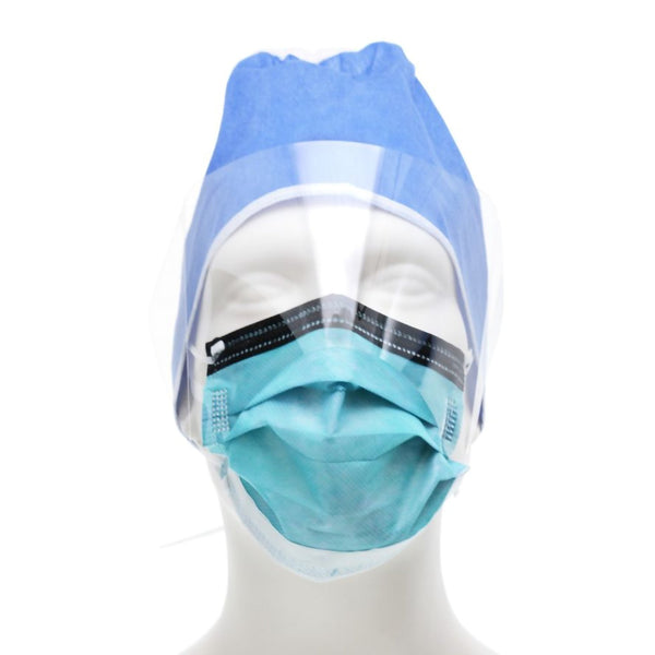 SECURE-GARD® PROCEDURE MASK WITH EYE SHIELD, SOLD AS 25/BOX CARDINAL AT74631