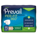 PREVAIL® PER-FIT 360°™ DAILY BRIEFS, MAXIMUM PLUS, SIZE 3, SOLD AS 60/CASE FIRST PFNG-014/1