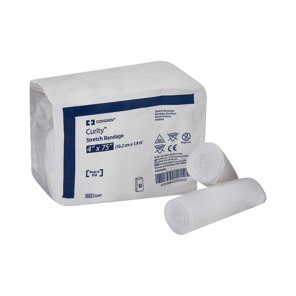 CURITY™ CONFORMING BANDAGE, 4 X 75 INCH, 1-PLY, SOLD AS 12/BAG CARDINAL 2247