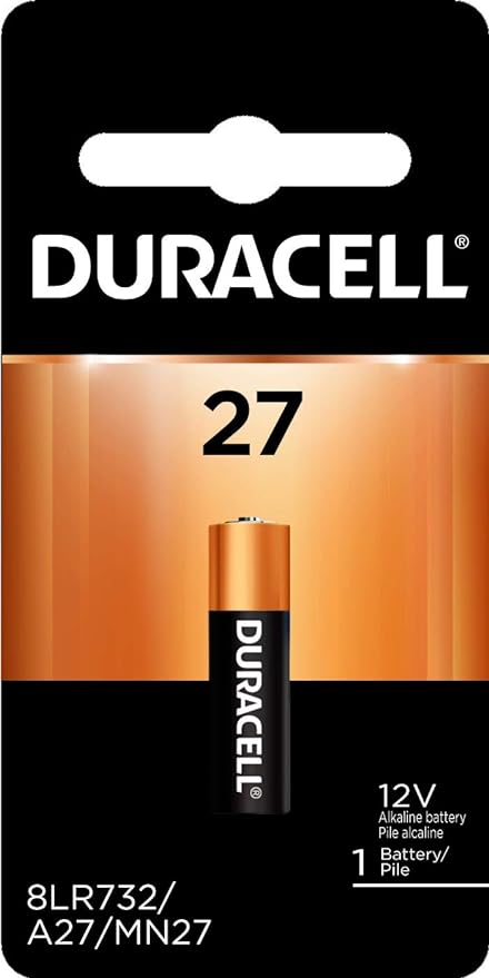 Duracell Electronic Watch Battery Battery Alkaline 27 12V 6/Bx6Bx/Cs Upc 66247 -MN27BPK