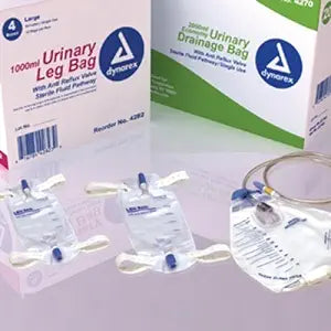 LEG BAG, MEDIUM, 600CC, 50/CS, SOLD AS CASE MEDEGEN 10000958