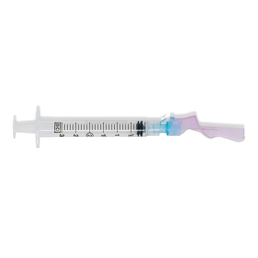 Bd Eclipse Arterial Blood Collection Syringes Syringe W/Needle 3Ml 22Gx1.5Luer Lok Auto Fill 100/Cs (Nr) -364389