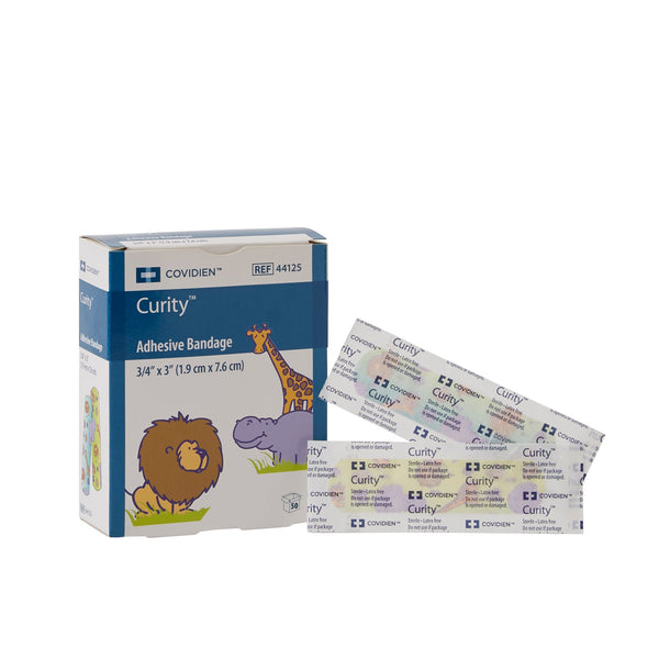 CURITY™ ZOO DESIGN ADHESIVE STRIP, ¾ X 3 INCH, SOLD AS 24/CASE CARDINAL 44125