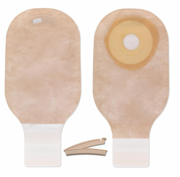 PREMIER™ ONE-PIECE TRANSPARENT COLOSTOMY POUCH, PRE-CUT TO FIT 35 MM STOMA, SOLD AS 10/BOX HOLLISTER 88435