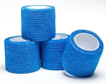 Andover Coflex Nl Cohesive Bandage Tbd-Wrap Selfadherent 3X5Yd Lflight Blu 24Rl/Cs -5300LB-024
