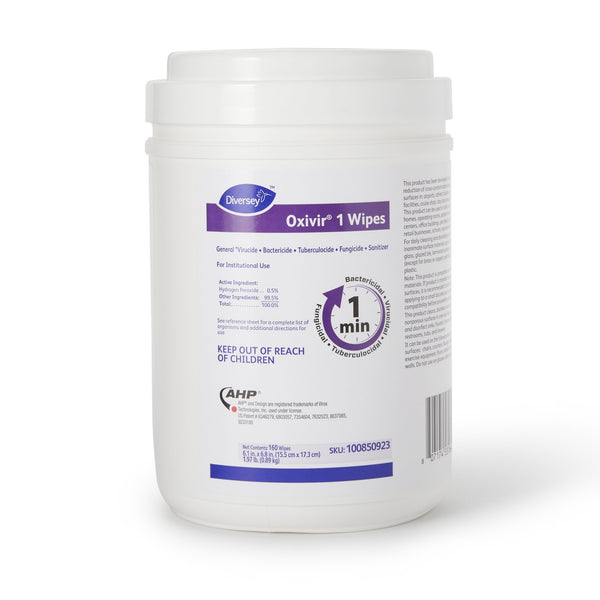 DIVERSEY™ OXIVIR® 1 SURFACE DISINFECTANT WIPES, SOLD AS 1920/CASE LAGASSE DVO100850923
