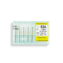 Torpedo, Long Neck 1.1 mm Dia. Extra Fine Grit Diamond Bur 5 per pack. 534.11EF1