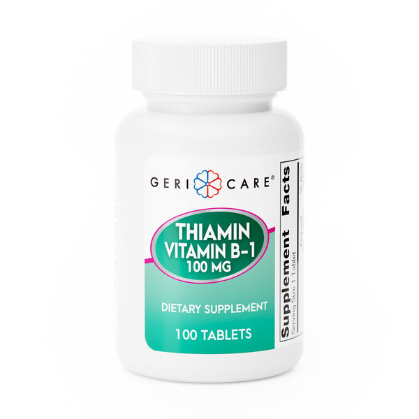 GERI-CARE® VITAMIN B-1 SUPPLEMENT, SOLD AS 12/CASE GERI-CARE 851-01-GCP