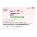 NEW DAY™ LEVONORGESTREL BIRTH CONTROL PILL, SOLD AS 1/BOTTLE NORTHSTAR 16714080901