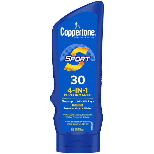 COPPERTONE® SPORT SPF 30 SUNSCREEN LOTION, 7 OZ., SOLD AS 1/EACH BEIERSDORF 07214002761