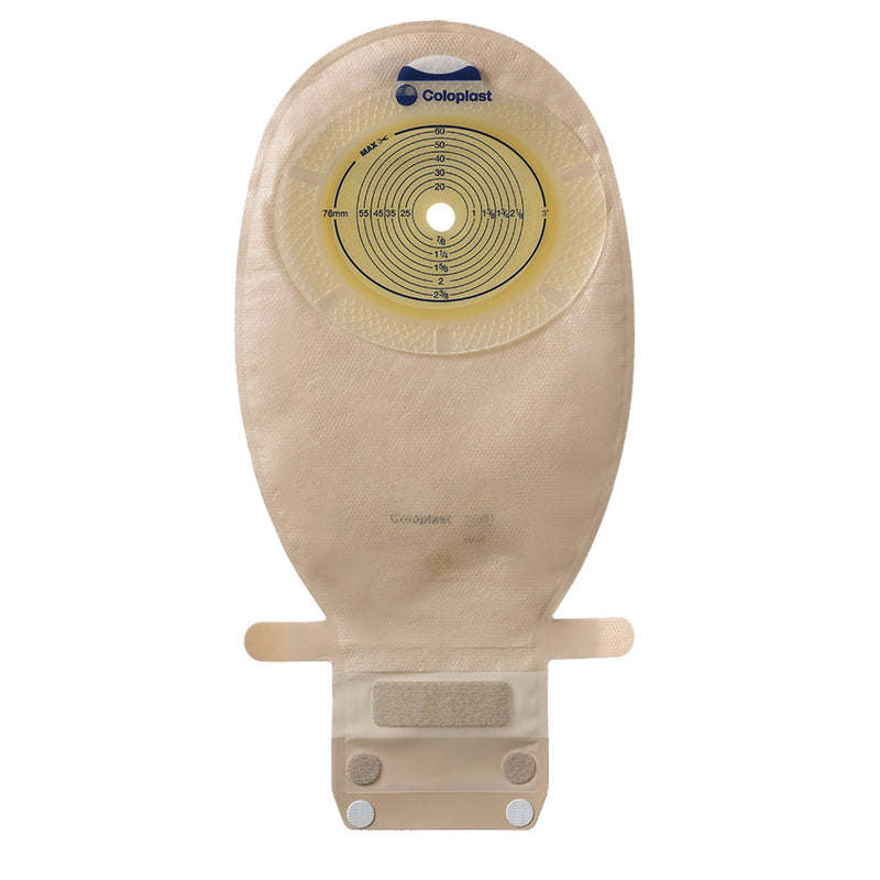 SENSURA® XPRO FLAT 1-PIECE TRANSPARENT OSTOMY POUCH, 10 – 76MM STOMAS, SOLD AS 10/BOX COLOPLAST 15981