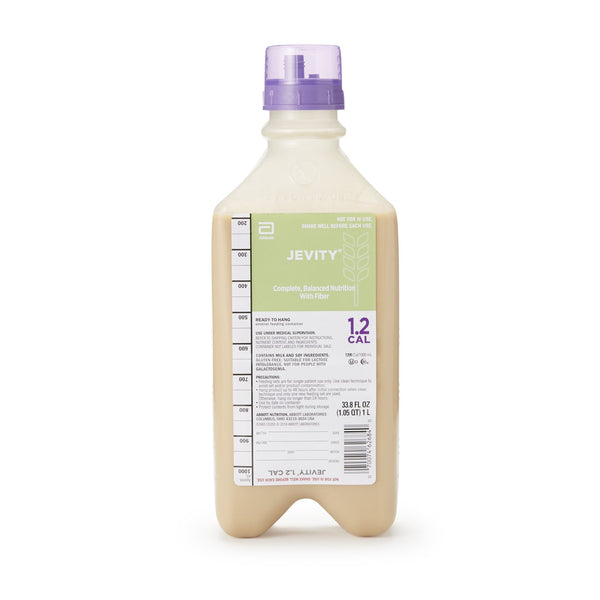 JEVITY® 1.2 CAL TUBE FEEDING FORMULA, 33.8 OZ. READY TO HANG CARTON, SOLD AS 8/CASE ABBOTT 62683