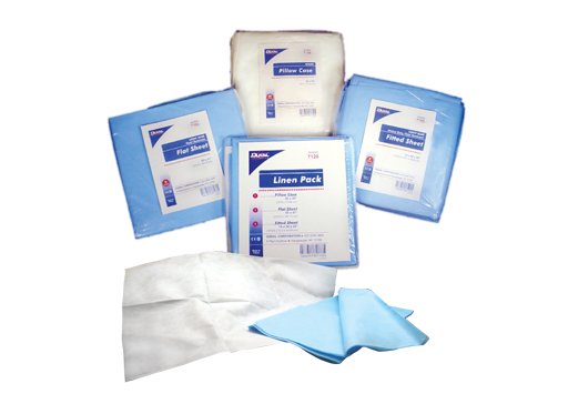 DUKAL WHITE SPUNBOND PILLOWCASE, 20 X 29 INCH, SOLD AS 4/CASE DUKAL 7100