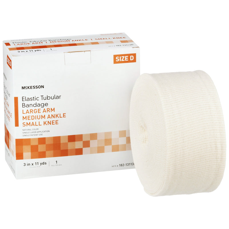 MCKESSON ELASTIC TUBULAR SUPPORT BANDAGE, 3 INCH X 11 YARD, SOLD AS 18/CASE MCKESSON 182-13113D