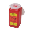 BD™ Red Sharps Container, 1.4 Quart, 7¾ x 3¾ x 3¾ Inch, 36/CS