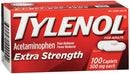 TYLENOL® EXTRA STRENGTH CAPLETS, SOLD AS 48/CASE JOHNSON 304490900