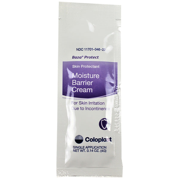 BAZA® PROTECT SKIN PROTECTANT, SCENTED CREAM, INDIVIDUAL PACKETS, SOLD AS 300/CASE COLOPLAST 1873