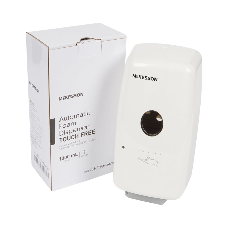 MCKESSON AUTOMATIC FOAM PUMP DISPENSER, 1000 ML, SOLD AS 1/EACH MCKESSON 53-FOAM-AUTO