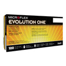 EVOLUTION ONE® LATEX EXAM GLOVE, MEDIUM, WHITE, SOLD AS 1000/CASE MICROFLEX EV-2050-M