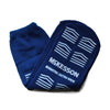 McKesson Slipper Socks, Single Tread, Bariatric, Kingfisher Blue, 48/CS
