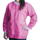 COAT, LAB FITME RASPBERRY PNKXLG (10/BG 5BG/CS), 10/BG
